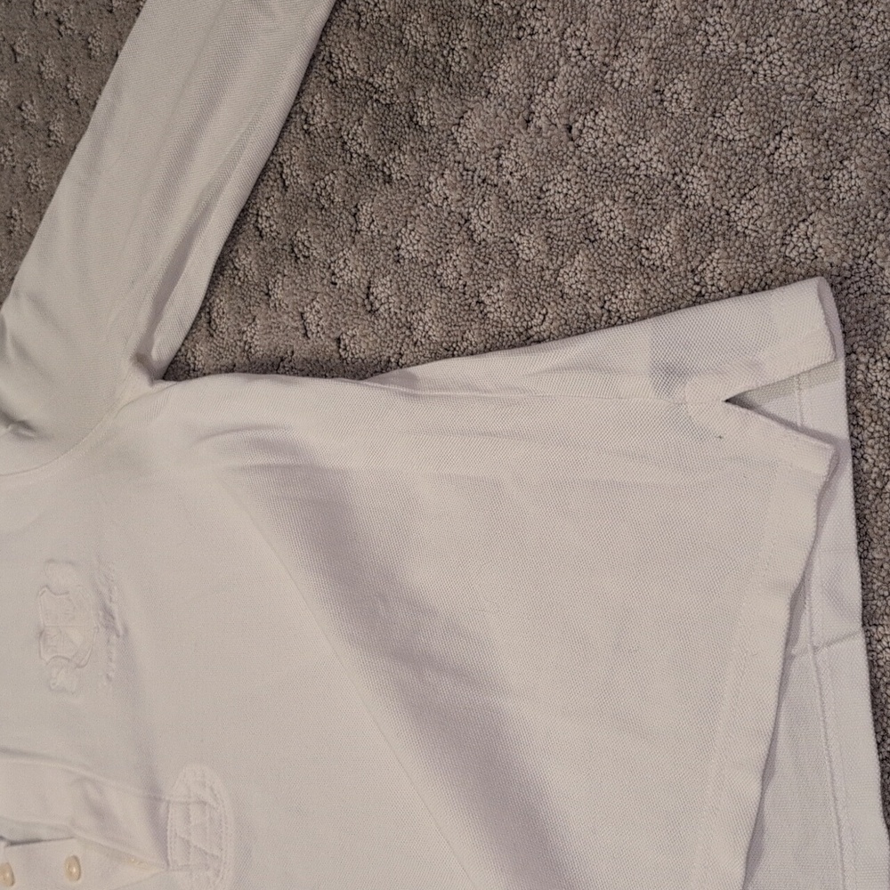 Ralph Lauren Cream Long Sleeve Polo - Picture 6 of 13